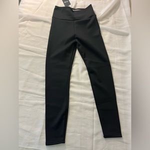 Fleece lined black leggings. Size small.